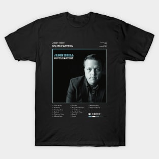 Jason Isbell - Southeastern Tracklist Album T-Shirt